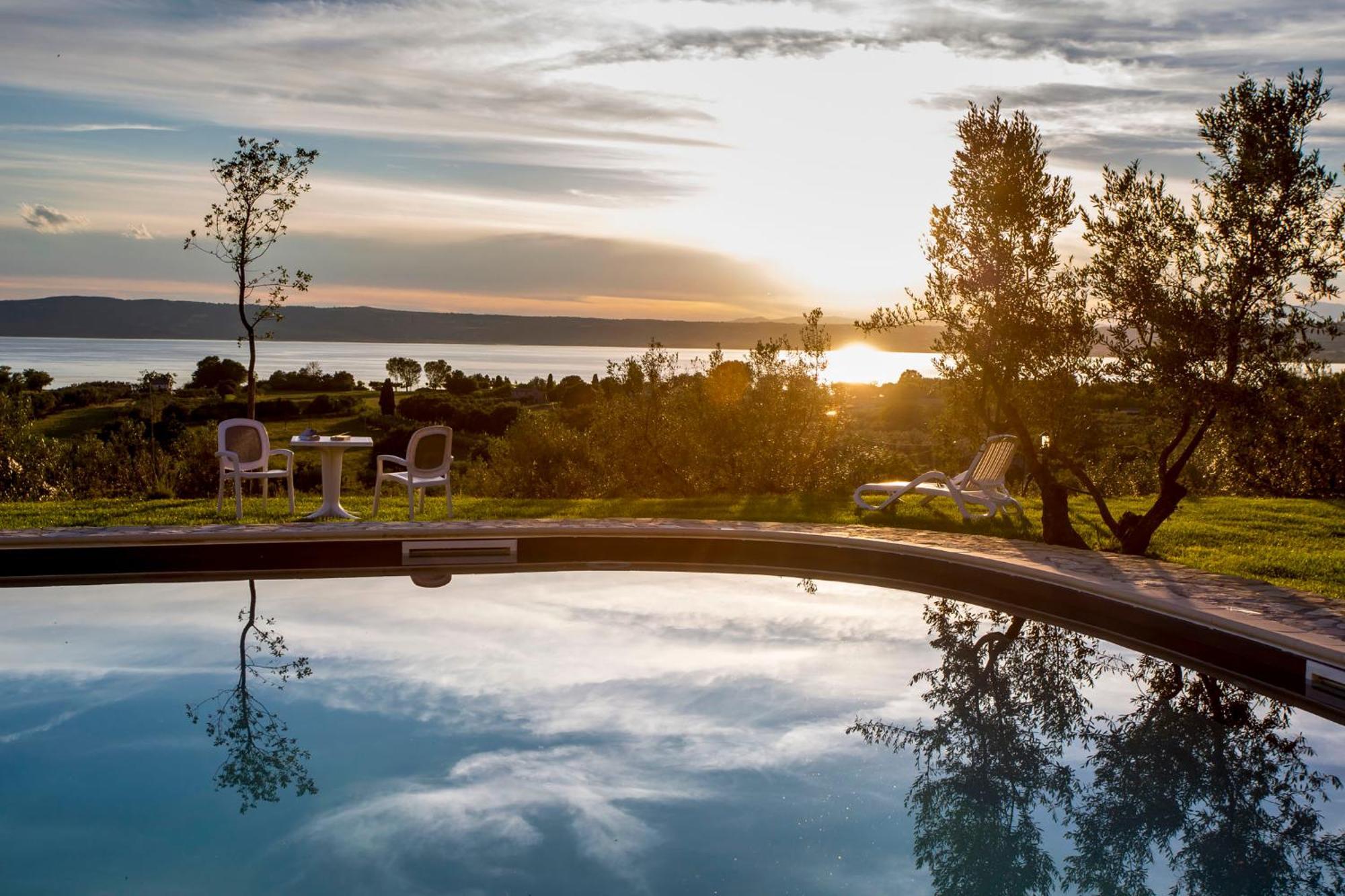 Agriturismo Parco Di Canuleio - Con Vista Sul Lago Μπολσένα Εξωτερικό φωτογραφία